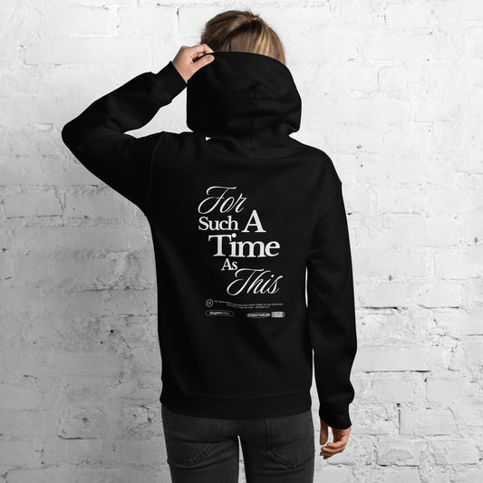 Kingdom Vibes For Such a Time As This Christian hoodie — faith-inspired streetwear UK