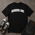 Burning One Christian T-Shirt – Christian Streetwear Tee (FRONT DESIGN)