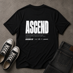 Ascend Christian T-Shirt – Psalm 24:3-4 – (BACK DESIGN)
