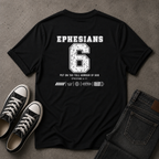 Ephesians 6 Christian T-Shirt – Armour of God – (BACK DESIGN)