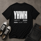 YHWH Christian T-Shirt – Exodus 3:14 – (BACK DESIGN)