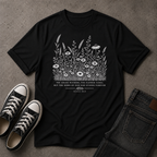 The Word Stands Forever T-Shirt | Isaiah 40:8 Christian Floral Tee (FRONT DESIGN)