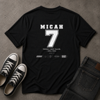 Micah 7 Christian T-Shirt – I Will Rise – (BACK DESIGN)
