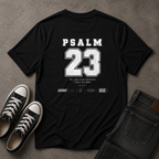 Psalm 23 Christian T-Shirt – The Lord Is My Shepherd – (BACK DESIGN)