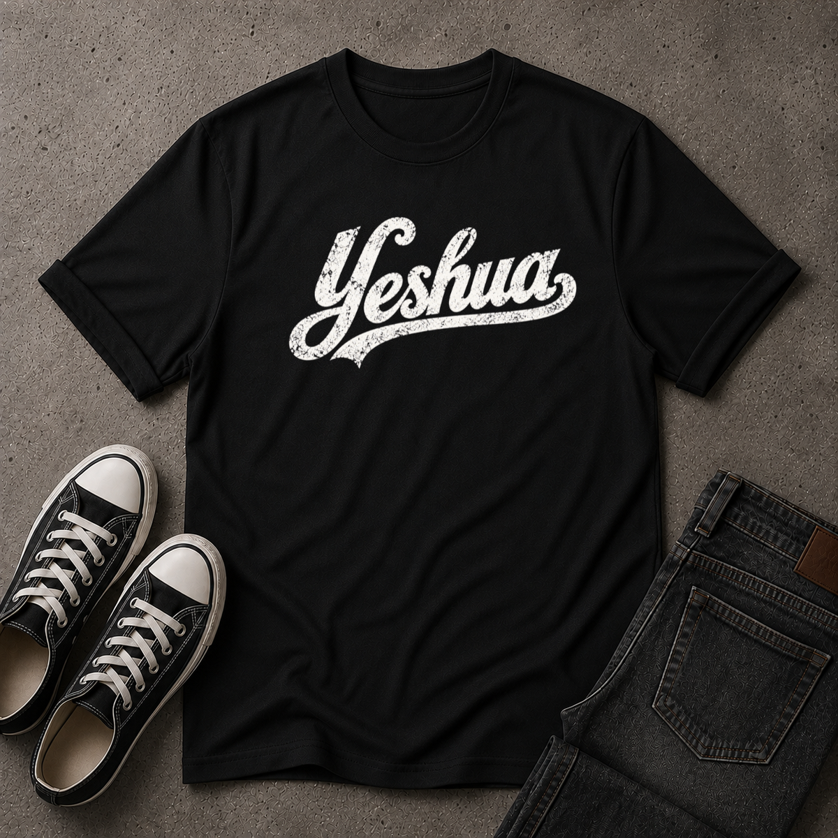 Yeshua T-Shirt | Christian Streetwear Tee (FRONT DESIGN)