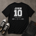 John 10:10 Christian T-Shirt – Life to the Full – (BACK DESIGN)