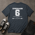 Ephesians 6 Christian T-Shirt – Armour of God – (BACK DESIGN)