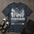 Citizen of Heaven Christian T-Shirt – Philippians 3:20 (BIG FRONT DESIGN)