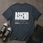 Ascend Christian T-Shirt – Psalm 24:3-4 – (BACK DESIGN)