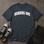 Burning One Christian T-Shirt – Christian Streetwear Tee (FRONT DESIGN)