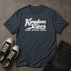Kingdom Vibes T-Shirt | Christian Streetwear Logo Tee (FRONT DESIGN)