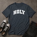 Holy Christian T-Shirt – Distressed Christian Streetwear Tee (FRONT DESIGN)
