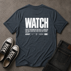 Watch Christian T-Shirt – Isaiah 62:6 Watchman Scripture Tee (BACK DESIGN)