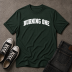 Burning One Christian T-Shirt – Christian Streetwear Tee (FRONT DESIGN)
