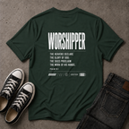 Worshipper Christian T-Shirt – Psalm 19:1 Worship Tee (BACK DESIGN)