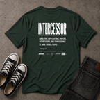 Intercessor Christian T-Shirt – 1 Timothy 2:1 Prayer Tee (BACK DESIGN)