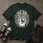 Christian Worship T-Shirt – Psalm 141:2 Guitar Scripture Tee (FRONT DESIGN)