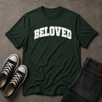 Beloved Christian T-Shirt – Christian Identity Faith Tee (FRONT DESIGN)
