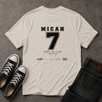 Micah 7 Christian T-Shirt – I Will Rise – (BACK DESIGN)