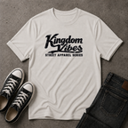 Kingdom Vibes T-Shirt | Christian Streetwear Logo Tee (FRONT DESIGN)