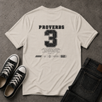 Proverbs 3 Christian T-Shirt - Trust In The Lord (BACK DESIGN)