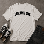Burning One Christian T-Shirt – Christian Streetwear Tee (FRONT DESIGN)