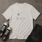 Psalm 103:15–16 T-Shirt – Life Is Like Grass Christian Tee (FRONT DESIGN)