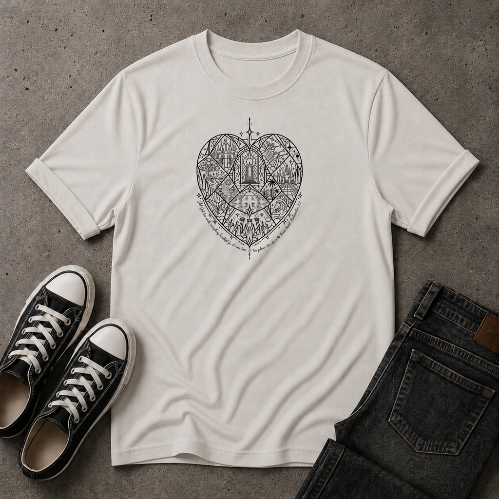 Eternity in the Human Heart T-Shirt – Ecclesiastes 3:11 (FRONT DESIGN)