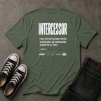 Intercessor Christian T-Shirt – 1 Timothy 2:1 Prayer Tee (BACK DESIGN)