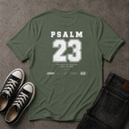 Psalm 23 Christian T-Shirt – The Lord Is My Shepherd – (BACK DESIGN)
