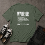 Christian Warrior T-Shirt – Revelation 12:11 Scripture Tee (BACK DESIGN)