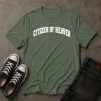 Citizen of Heaven Christian T-Shirt – Kingdom Streetwear Tee (FRONT DESIGN)
