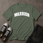 Warrior Christian T-Shirt – Christian Warrior Faith Tee (FRONT DESIGN)