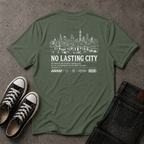 No Lasting City Christian T-Shirt – Hebrews 13:14 (BACK DESIGN)