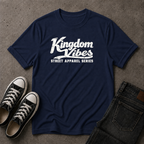 Kingdom Vibes T-Shirt | Christian Streetwear Logo Tee (FRONT DESIGN)