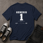Genesis 1:1 T-Shirt | In The Beginning Christian Tee (BACK DESIGN)