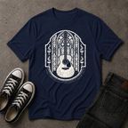 Christian Worship T-Shirt – Psalm 141:2 Guitar Scripture Tee (FRONT DESIGN)