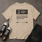Intercessor Christian T-Shirt – 1 Timothy 2:1 Prayer Tee (BACK DESIGN)