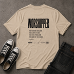 Worshipper Christian T-Shirt – Psalm 19:1 Worship Tee (BACK DESIGN)