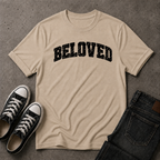 Beloved Christian T-Shirt – Christian Identity Faith Tee (FRONT DESIGN)