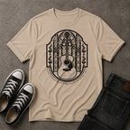 Christian Worship T-Shirt – Psalm 141:2 Guitar Scripture Tee (FRONT DESIGN)