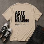 As It Is In Heaven Christian T-Shirt – Matthew 6:10 – (BACK DESIGN)