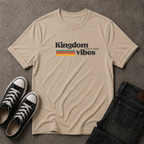 Kingdom Vibes Retro T-Shirt – Christian Streetwear Tee (FRONT DESIGN)
