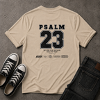 Psalm 23 Christian T-Shirt – The Lord Is My Shepherd – (BACK DESIGN)