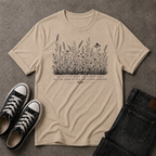 The Word Stands Forever T-Shirt | Isaiah 40:8 Christian Floral Tee (FRONT DESIGN)