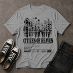Citizen of Heaven Christian T-Shirt – Philippians 3:20 (BIG FRONT DESIGN)