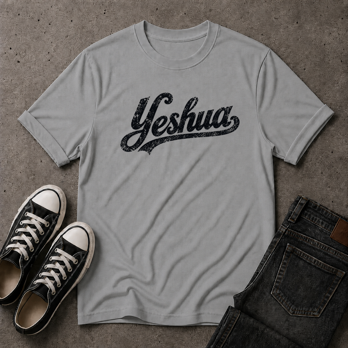 Yeshua T-Shirt | Christian Streetwear Tee (FRONT DESIGN)