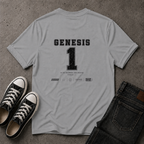 Genesis 1:1 T-Shirt | In The Beginning Christian Tee (BACK DESIGN)