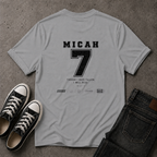 Micah 7 Christian T-Shirt – I Will Rise – (BACK DESIGN)