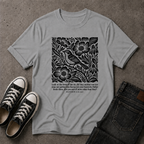 Look at the Birds Christian T-Shirt – Matthew 6:26 Scripture Tee (FRONT DESIGN)